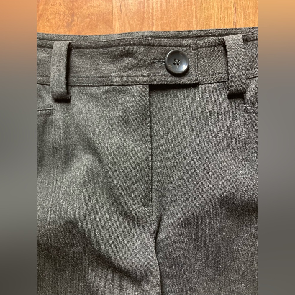Talbots Petites Stretch Gray Women’s Straight Leg Dress Pants Slacks NWT Sz 12 - Picture 2 of 10